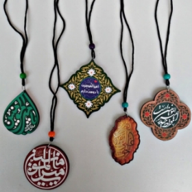تصویر  آویز آینه اتوموبیل امیرالمومنین