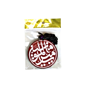 تصویر  آویز آینه اتوموبیل طرح علی ولی الله