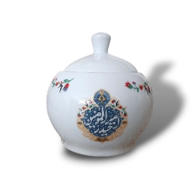 قندان چینی طرح  امیرالمومنین حیدر - قندان مذهبی